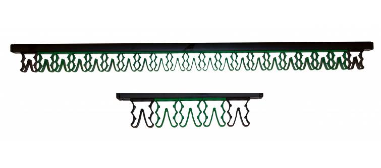 Clip-A-Whip 4 Unit and 20 Unit Black/Green or Black/Burgundy